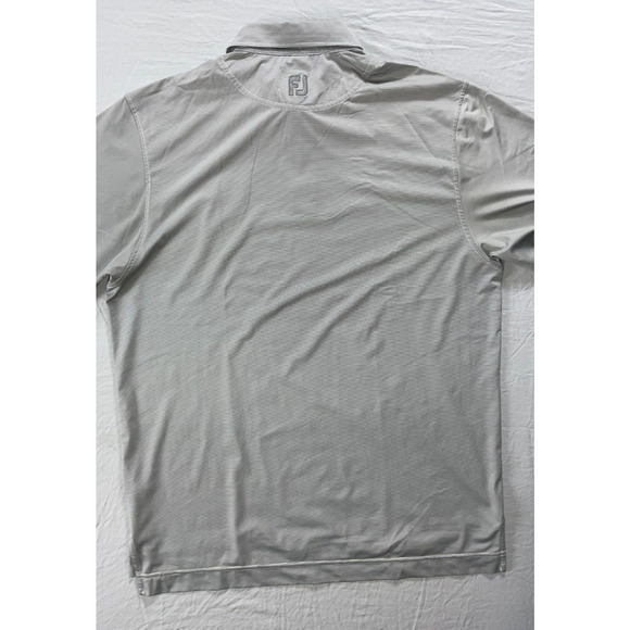 FootJoy 12% Spandex Stretch Polo Golf Shirt. Cohasse 1916 Stitched. Size L, EUC! - Picture 5 of 6